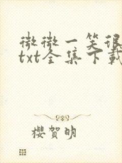 微微一笑很倾城txt全集下载