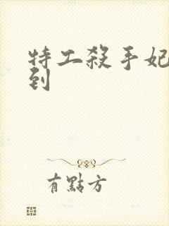 特工杀手妃来驾到