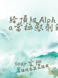 给顶级Alpha当抚慰剂的残疾Omega