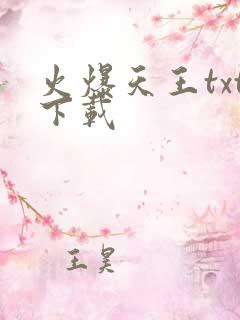 火爆天王txt下载