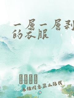 一层一层剥掉你的衣服
