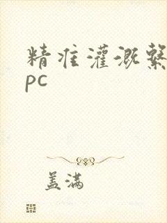 精准灌溉系统npc