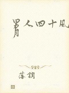 男人四十风花雪月