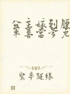 公主嫁到腹黑将军喜当爹免费