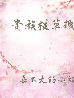 贵族校草拽拽妻