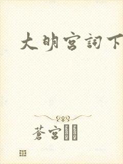 大明宫词下载