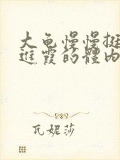 大龟慢慢挺进王进霞的体内