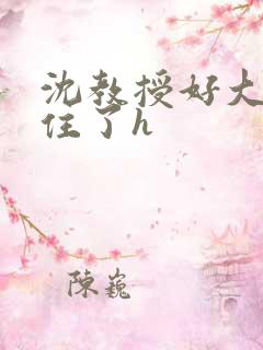 沈教授好大含不住了h