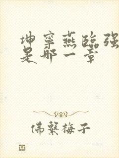 坤宁燕临强女主是哪一章