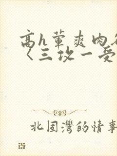 高h荤爽肉欲文〈三攻一受〉视频