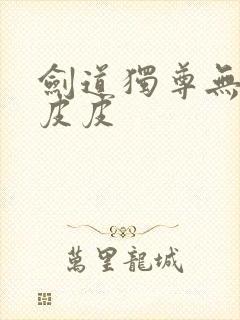 剑道独尊无弹窗皮皮