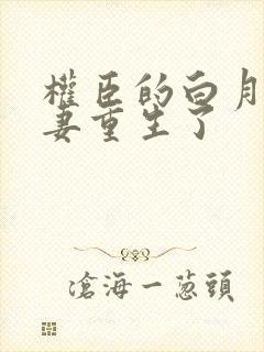 权臣的白月光前妻重生了