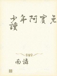 少年阿宾免费阅读