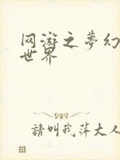 网游之梦幻传奇世界