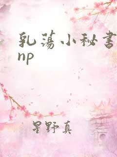 乳荡小秘书高干np