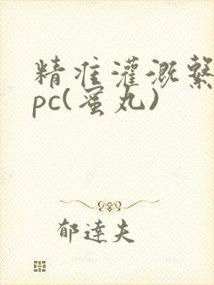 精准灌溉系统hpc(蜜丸)