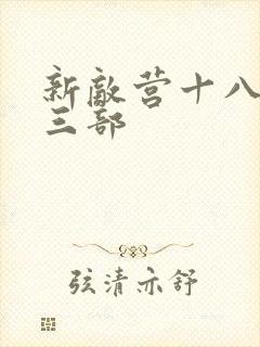 新敌营十八年第三部