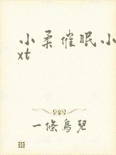 小柔催眠小说txt