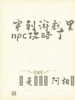穿到游戏里面被npc攻略了