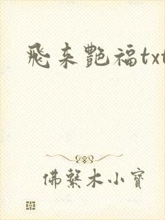 飞来艳福txt