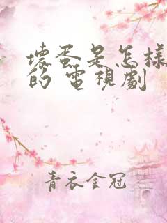 坏蛋是怎样炼成的 电视剧