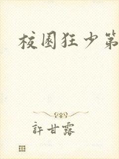 校园狂少第二部