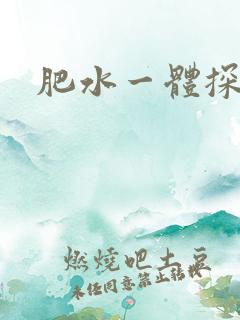 肥水一体探岳体