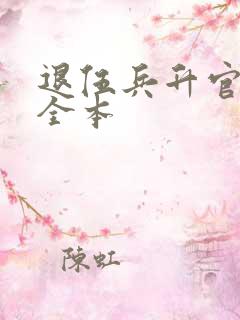 退伍兵升官记 全本