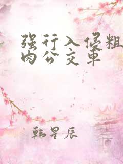 强行入侵粗暴h肉公交车