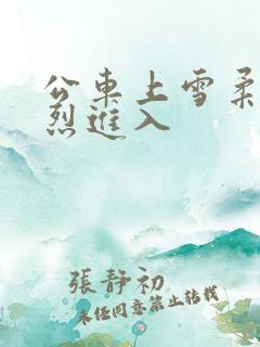 公车上雪柔被猛烈进入