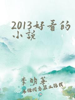 2013好看的小说