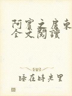 阿宾之房东太大全文阅读