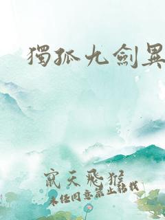 独孤九剑异世录