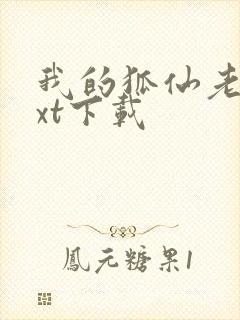 我的狐仙老婆txt下载