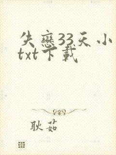 失恋33天小说txt下载