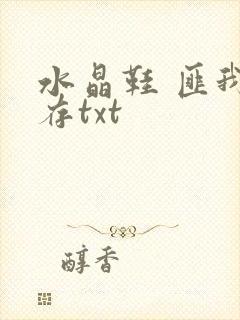 水晶鞋 匪我思存txt