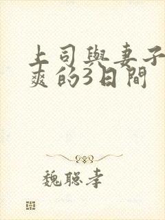 上司与妻子干到爽的3日间