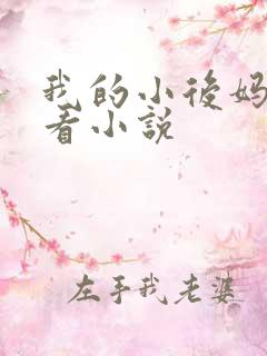 我的小后妈免费看小说
