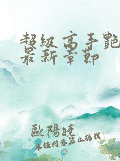 超级高手艳遇记最新章节