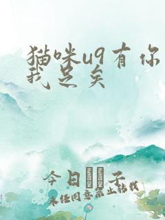 猫咪u9有你有我足矣