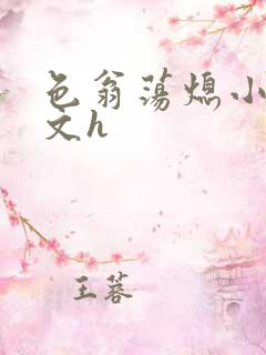 色翁荡熄小说全文h