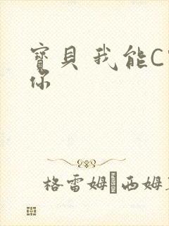 宝贝 我能C哭你