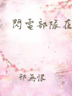 闪电部队在行动