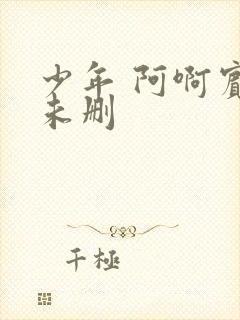 少年 阿啊宾文未删