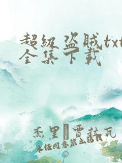 超级盗贼txt全集下载