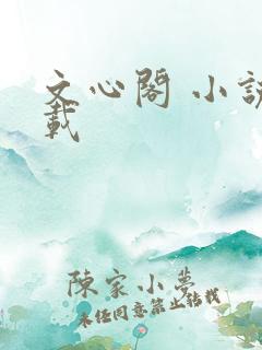 文心阁 小说连载