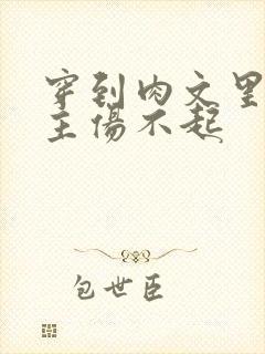 穿到肉文里的女主伤不起