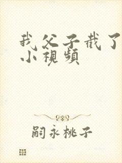 我父子截了一段小视频