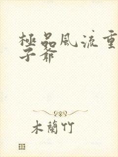 极品风流重生太子爷