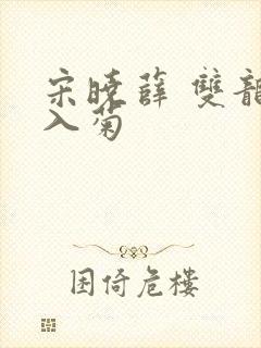 宋晓薛 双龙齐入菊